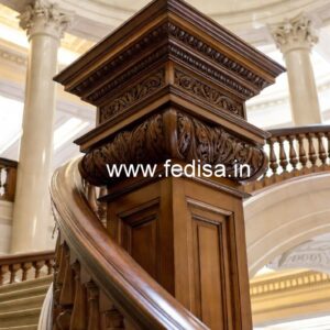 Stylish Brass Wood Handrail Trends 2035 No-2785