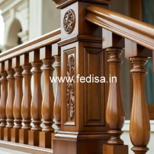 Beautiful Brass Wood Railings Collection No-2800