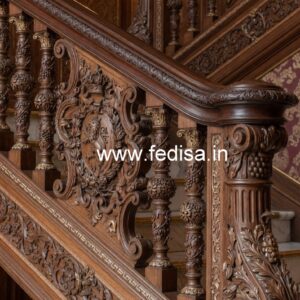 Decorative Brass Wood Balcony Decor Inspiration No-2820