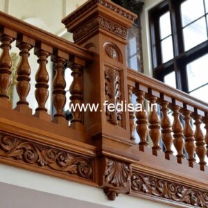 Elegant Brass Wood Fence Inspiration for Homes No-2834