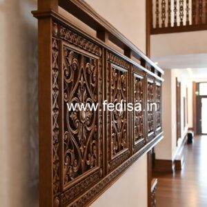 Stylish Brass Wood Staircase Handrail Trends No-2835