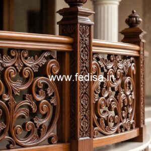 Modern Brass Wood Staircase Collection 2035 No-2860