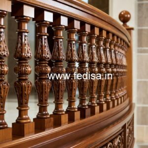 Elegant Brass Wood Fence Design Trends No-2883