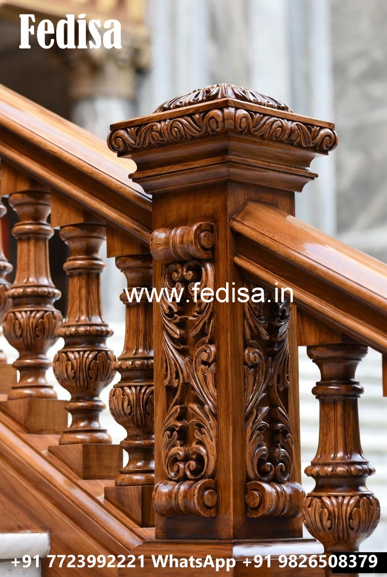 Luxury Brass Wood Balcony Decor Trends 2035 No-2897