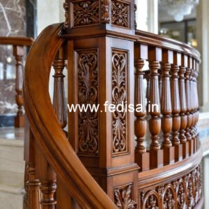 Stylish Brass Wood Fence Collection for Homes No-2925