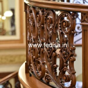 Decorative Brass Wood Fence Design Collection No-2934