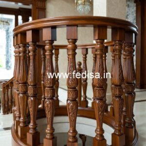 Modern Brass Wood Staircase Design Trends 2035 No-2948