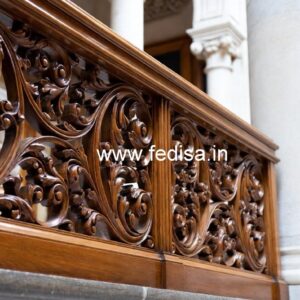 Luxury Brass Wood Fence with Contemporary Look No-2977