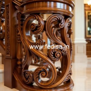 Decorative Brass Wood Fence Design Inspiration No-2994