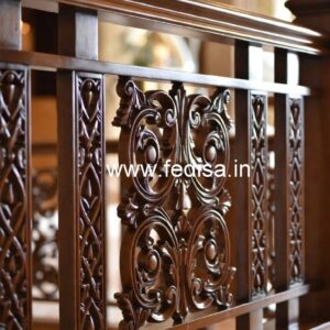 Royal Brass Wood Staircase Inspiration No-3040
