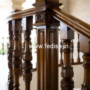Modern Brass Wood Staircase Trends No-3058