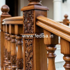 Decorative Brass Wood Handrails for Home No-3105