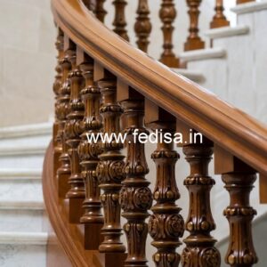Modern Brass Wood Fence Design Inspiration No-3139