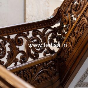 Elegant Brass Wood Fence Design Trends No-3183