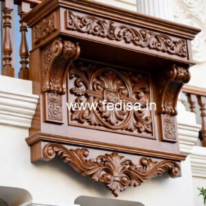 Luxury Brass Wood Fence Design Inspiration No-3191
