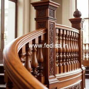 Decorative Brass Wood Fence for Stylish Homes No-3270
