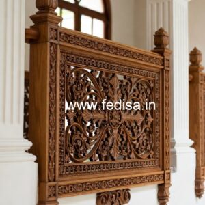 Luxury Brass Wood Fence with Contemporary Look No-3277