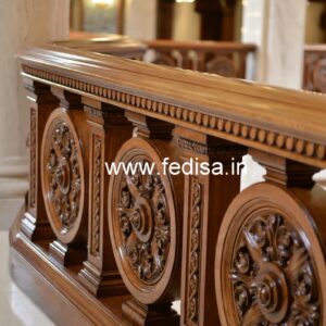 Royal Brass Wood Railing Design No-3314