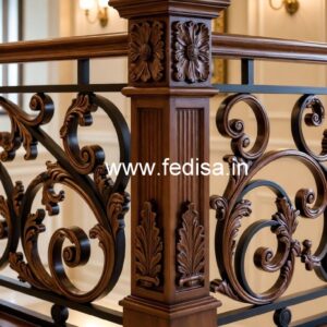 Royal Brass Wood Staircase Inspiration No-3340