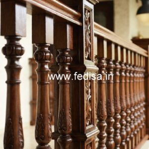 Premium Brass Wood Balcony Inspiration No-3360