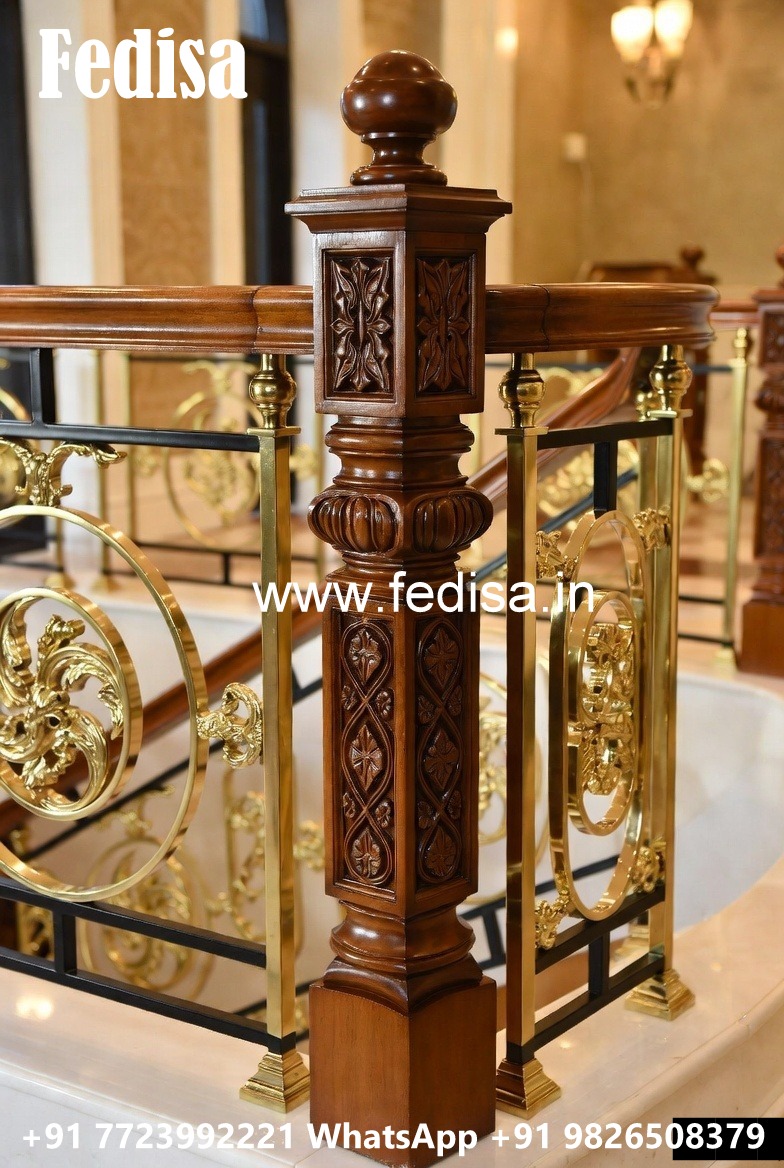 Stylish Brass Wood Fence Collection No-3362