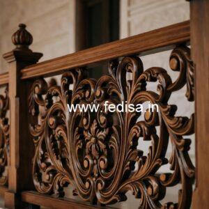 Brass Wood Railings for Dream Homes No-3382