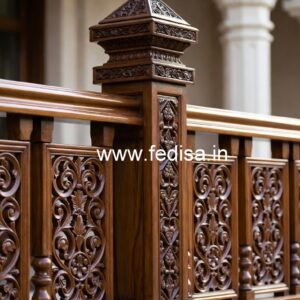 Decorative Brass Wood Handrails for Home No-3405