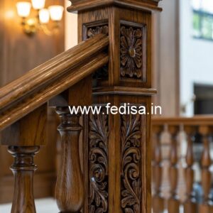 Decorative Brass Wood Balcony Decor Inspiration No-3420