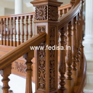 Elegant Brass Wood Fence Design Collection No-3422