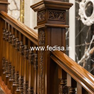 Elegant Brass Wood Fence Inspiration for Homes No-3434