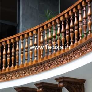 Elegant Brass Wood Staircase Trends 2037 No-3464