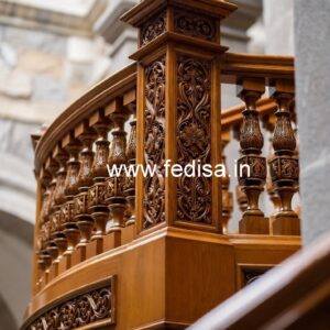 Luxury Brass Wood Fence Design Inspiration No-3491