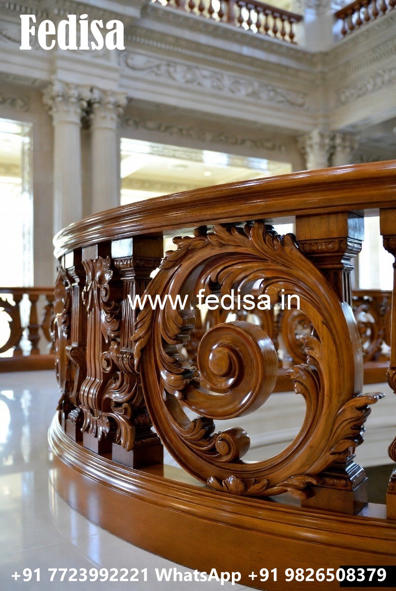 Premium Brass Wood Staircase Interior Ideas No-3533