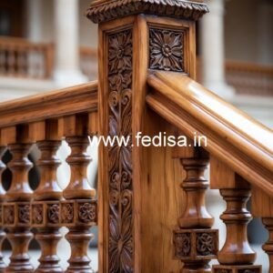 Modern Brass Wood Staircase Decor Inspiration No-3536