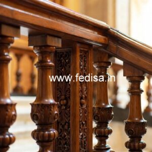 Decorative Brass Wood Fence Design Inspiration No-3594