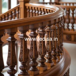 Decorative Brass Wood Railings for Home No-3636