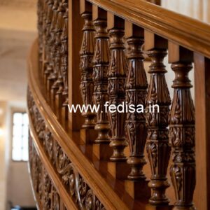 Luxury Brass Wood Handrail Collection No-3648