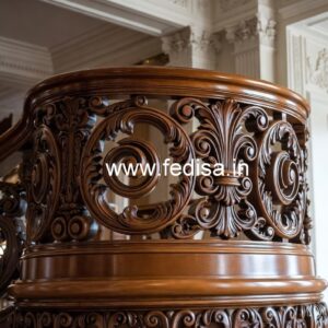 Decorative Brass Wood Interior Decor No-3666