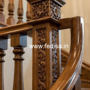 Brass Wood Fence with Modern Finish No-3668