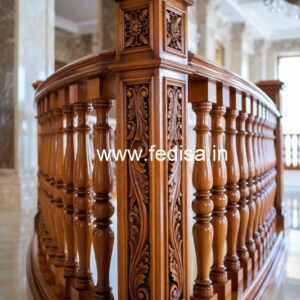 Decorative Brass Wood Handrails for Home No-3705