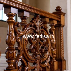 Decorative Brass Wood Balcony Decor Inspiration No-3720