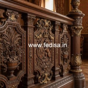 Elegant Brass Wood Fence Design Trends No-3783