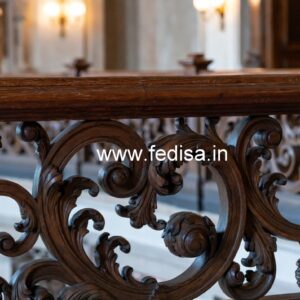 Luxury Brass Wood Fence Design Inspiration No-3791
