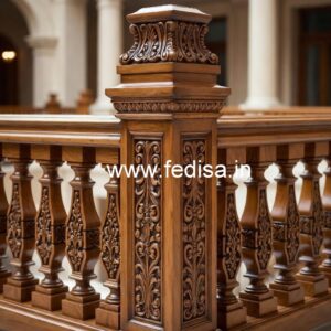 Luxury Brass Wood Balcony Decor Collection No-3810