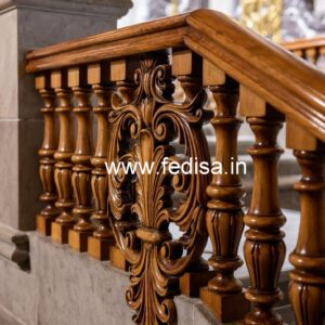 Decorative Brass Wood Fence Design Inspiration No-3894
