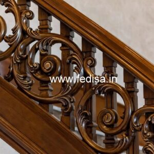 Royal Brass Wood Railing Design No-3914