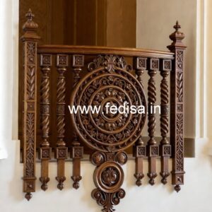 Brass Wood Railing Design Trends 2039 No-3939