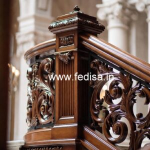 Royal Brass Wood Staircase Inspiration No-3940