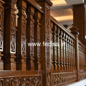Luxury Brass Wood Handrail Collection No-3948