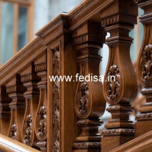 Elegant Brass Wood Staircase Interior Ideas No. 3988